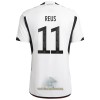 Officiële Voetbalshirt Duitsland Reus 11 Thuis WK 2022 - Heren